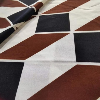 95gsm ha increspato il tessuto chiffon del poliestere di crêpe del tessuto 100dx100d