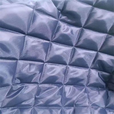 poliestere all'aperto respirabile 142cm Diamond Quilting del tessuto 160gsm