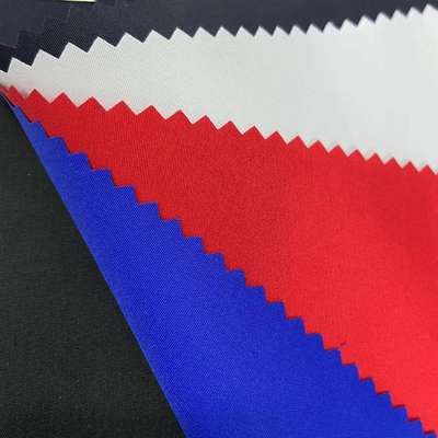 Tessuti per abbigliamento da uomo 75D * 150D Microfibra Pesca stampata e colorata