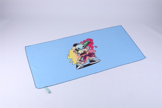 140x70cm riciclano l'asciugamano di spiaggia asciutto rapidamente stampato tessuto di Iron Man