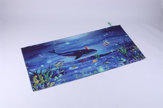 140x70cm riciclano l'asciugamano di spiaggia asciutto rapidamente stampato tessuto di Iron Man