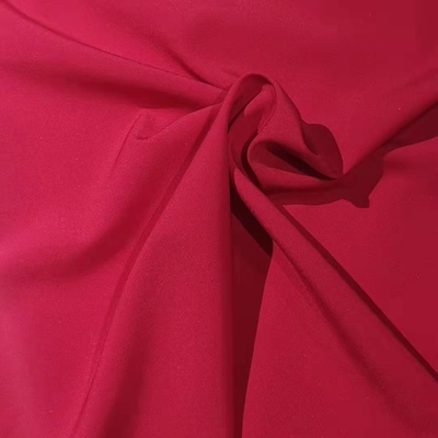 tessuto del raso dell'elastam del poliestere di 145gsm 100d 92 PoliéSter 8 Elastano 120gsm