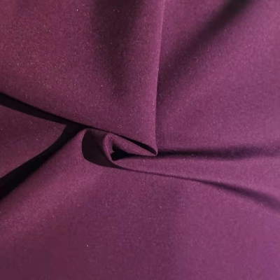 tessuto del raso dell'elastam del poliestere di 145gsm 100d 92 PoliéSter 8 Elastano 120gsm