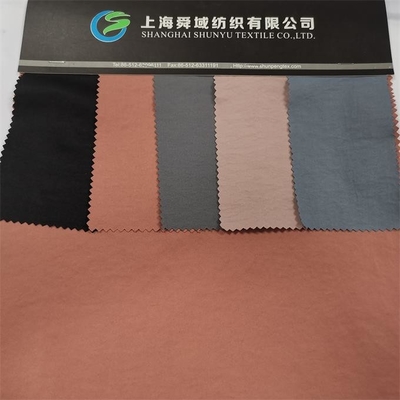 poli materiale del rivestimento del poliestere del tessuto di miscela dell'elastam della piega 160gsm T400 Wr