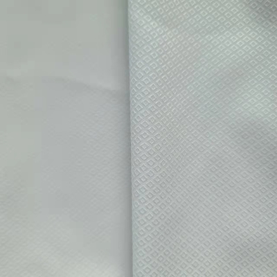 tessuto 150cm Diamond Dobby tessuto cationico dell'elastam del poliestere 140-160gsm