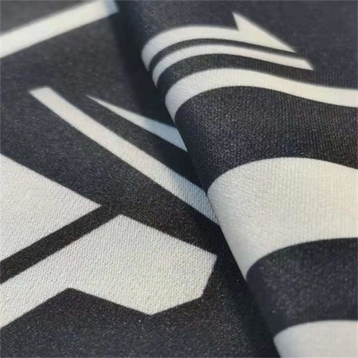 il tessuto chiffon del poliestere del raso 95gsm, tessuto del poliestere dell'elastam ha stampato