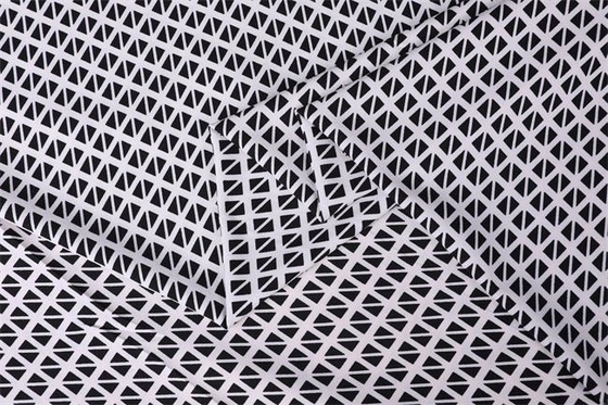 L'elastam del poliestere ha stampato il poli tessuto chiffon 100D del Aop 115gsm
