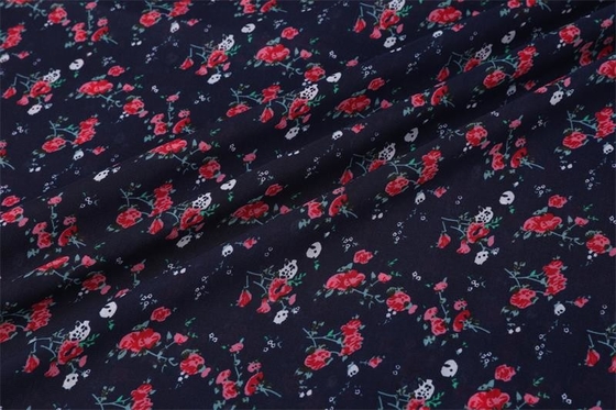 Aop stampato tessuto chiffon 75Dx48S del poliestere 90gsm