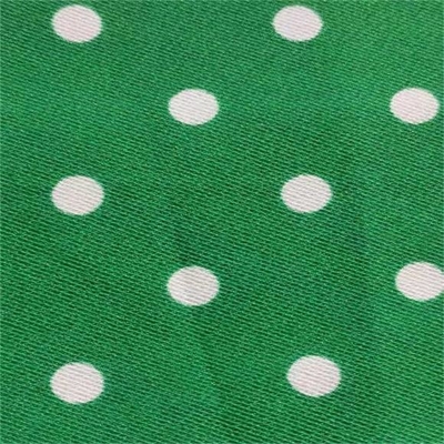 saia chiffona Dot Printed del tessuto del poliestere di 50dx50d 83gsm