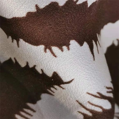 La saia ha stampato il tessuto chiffon dall'iarda 75dx75d 120gsm