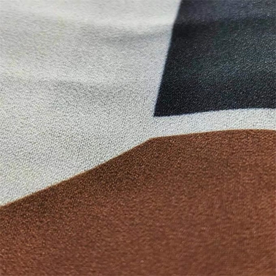 95gsm ha increspato il tessuto chiffon del poliestere di crêpe del tessuto 100dx100d