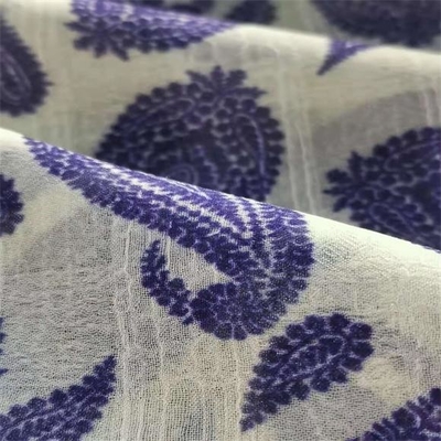 70gsm 56&quot; tessuto chiffon 50d della piega per le gonne delle signore