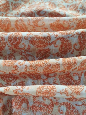 70gsm 56&quot; tessuto chiffon 50d della piega per le gonne delle signore