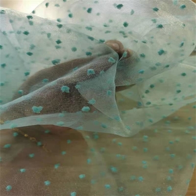 Le bluse vestono le donne sono adatto al tessuto chiffon del poliestere del tessuto 33gsm 100