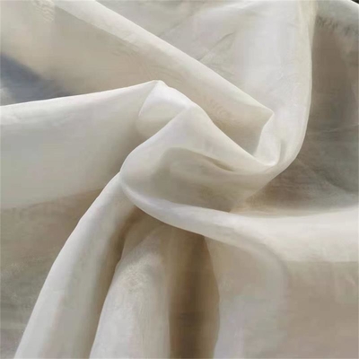 poliestere chiffon 100 del tessuto 33gsm 33gsm del poliestere dell'organza 70dx20d