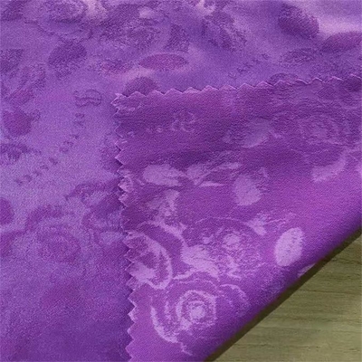 Raso dell'elastam del poliestere 5 del jacquard 50d 95 chiffon per signora Skirts