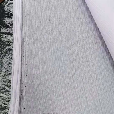 75d piega solida Georgette Fabric Polyester Chiffon Material