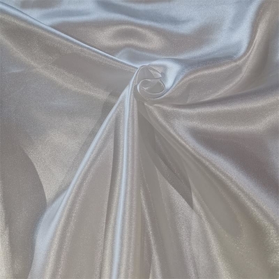elastam chiffon del poliestere 4 del raso 96 dell'elastam del tessuto del vestito delle donne di 80gsm 40d