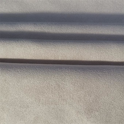 raso tessuto 75dX160d della pelle scamosciata del Faux del poliestere 155gsm per la tenda