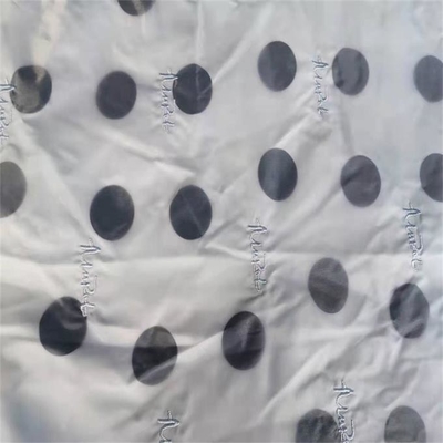 Poliestere all'aperto respirabile di nylon 20dx20d di Softshell del ricamo del tessuto 130gsm