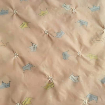 Poliestere all'aperto respirabile di nylon 20dx20d di Softshell del ricamo del tessuto 130gsm
