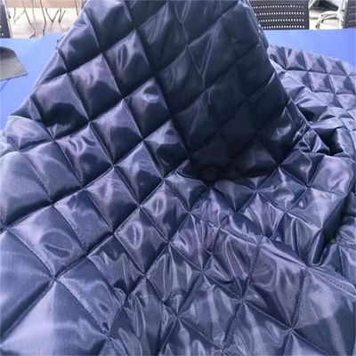 poliestere all'aperto respirabile 142cm Diamond Quilting del tessuto 160gsm
