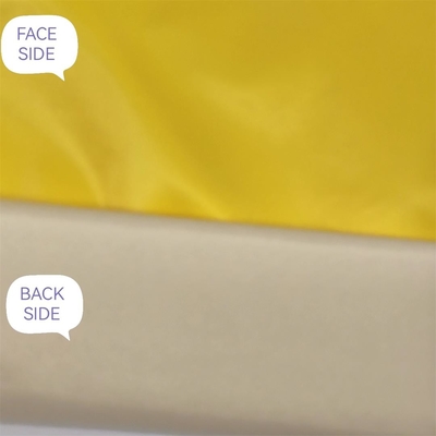 230gsm vello all'aperto respirabile giallo del tessuto 75d Softshell
