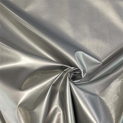 Allungamento morbido impermeabile di Shell Fleece Fabric 75dx75d della laminazione brillante