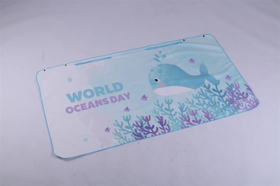 Poliammide resistente asciutta rapida della coperta 90% Polyester10% della spiaggia dell'acqua di funzione
