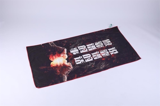 La coperta asciutta rapida dell'asciugamano della sabbia 200gsm, progettazioni di Digital tira la coperta in secco per la sabbia