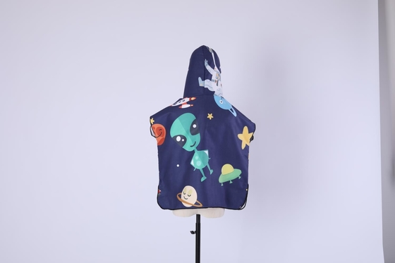 Asciugamano di spiaggia dei brevi bambini 200gsm del tessuto 140x70CM del bordo staccabile del fumetto