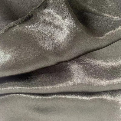 Tessuto di seta imitato ventilato 150Dx150D 130GSM Laminazione lucida