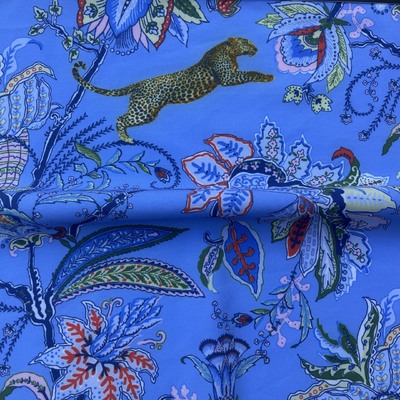 100%Polyester tessuto spandex a 4 vie da 124 gm
